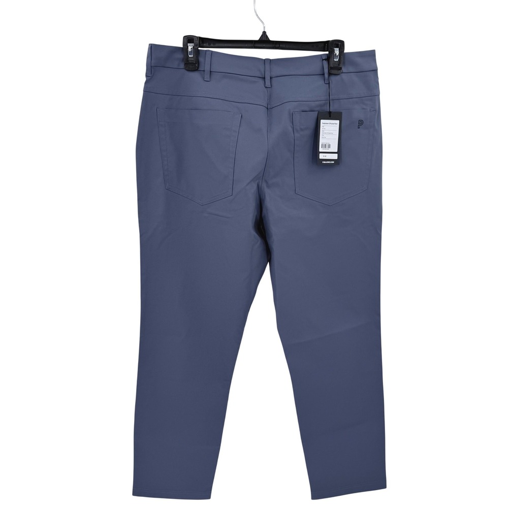 Public Rec Dealmaker 5-Pocket Pant Blue Fog Mens 35x30 New WKDYPT2BF3530